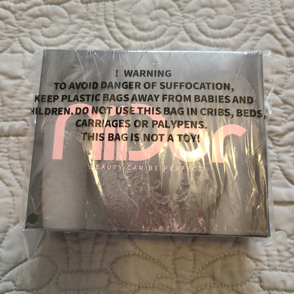 NWT - Niidor Strapless Sticky Nude Push-up Silicone Adhesive Bra ~ Cup size C